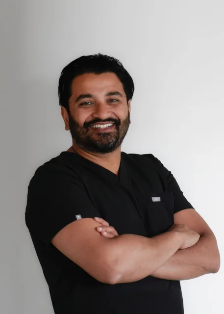 Dr. AJ Jalota at Redwater Dental Clinic